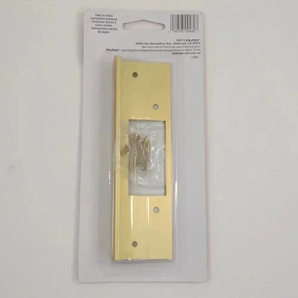 Prime-Line Latch Bolt Guard Plate Single Pack - Picture 3 of 13
